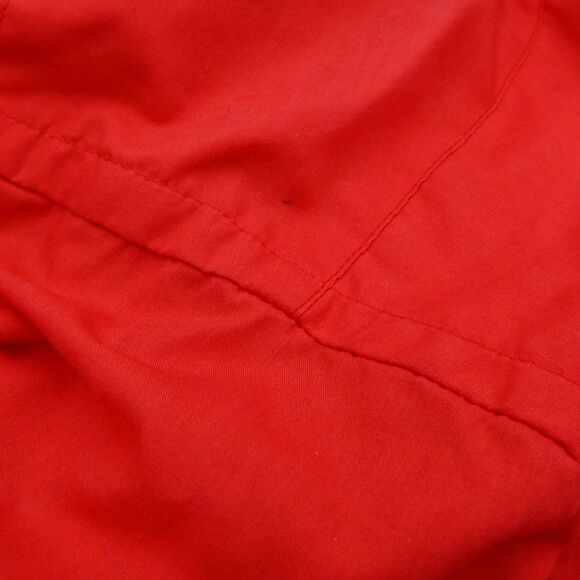 Wrangler Pearl Snap Button Red Shirt Cowboy Cut 1980s Regular Fit XLong Tails - Picture 11 of 11
